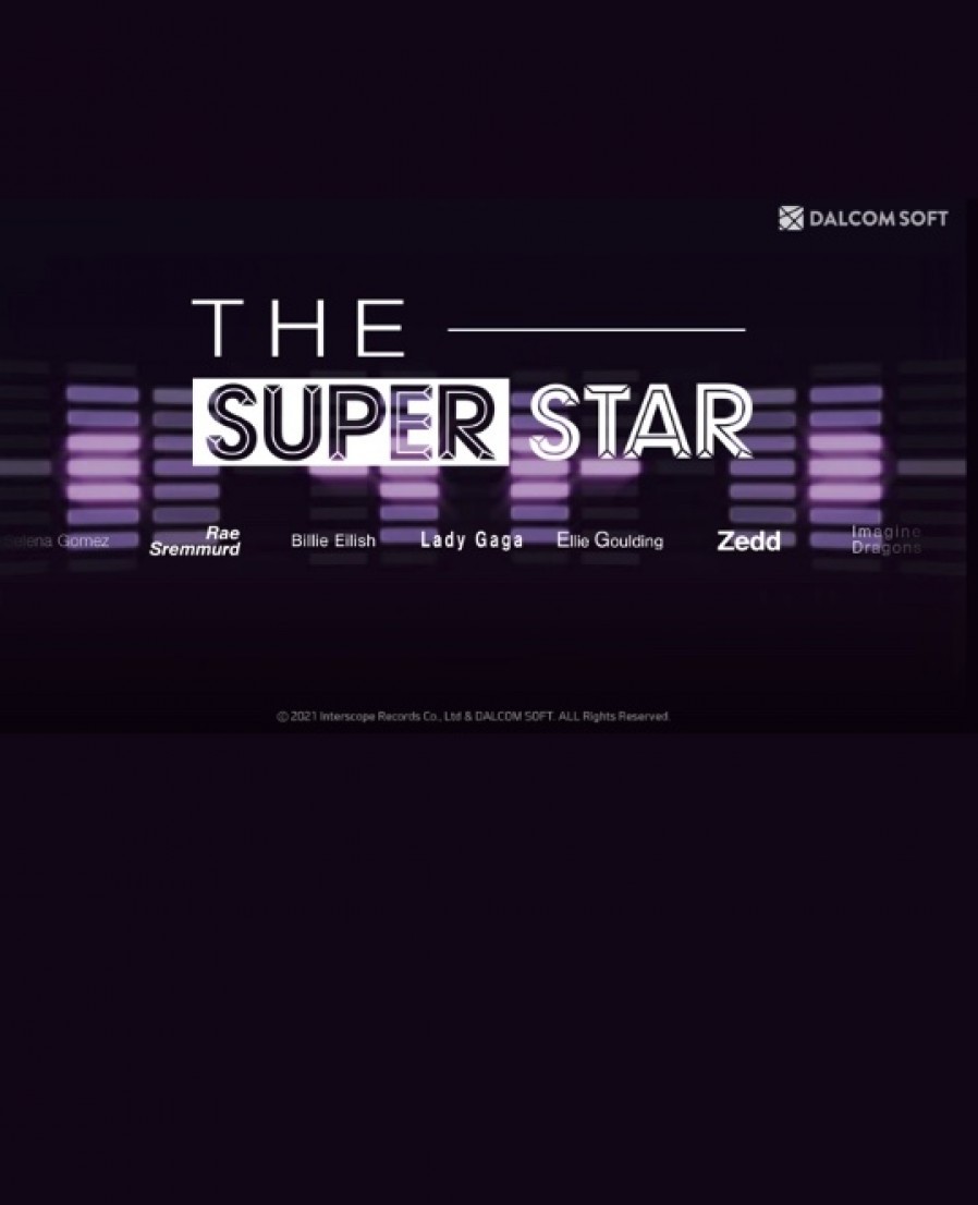 [Dalcomsoft] Dalcomsoft to launch leading pop-star rhythm games "The SuperStar," starring Billie Eilish and Lady GaGa