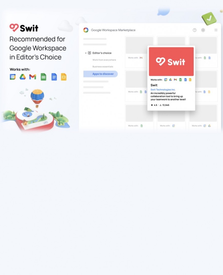 [스윗] 글로벌 협업 플랫폼, 구글이 추천한 ‘혁신적인 앱’으로 선정